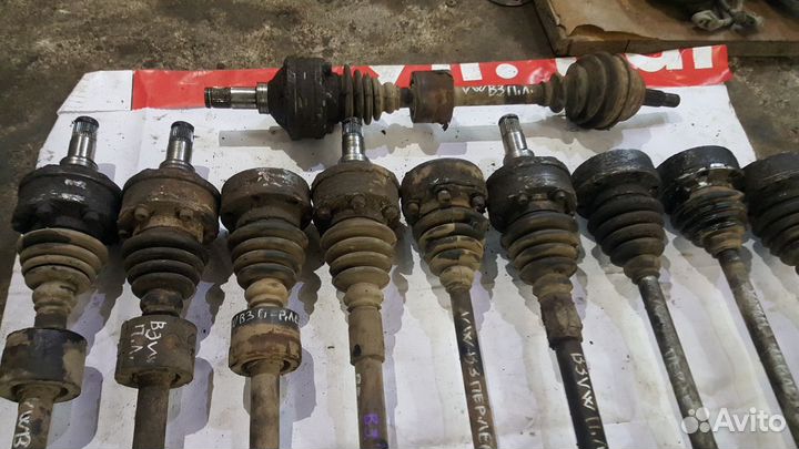 Привод передний левый volkswagen passat b3 b4