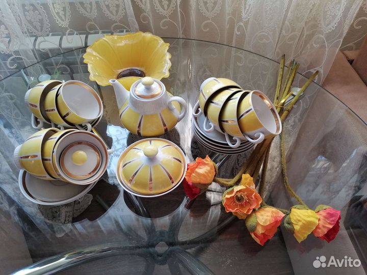 Чайный сервиз СССР фарфор
