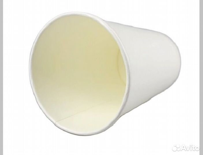 Бумажные стаканы 400 мл однослойные цветные