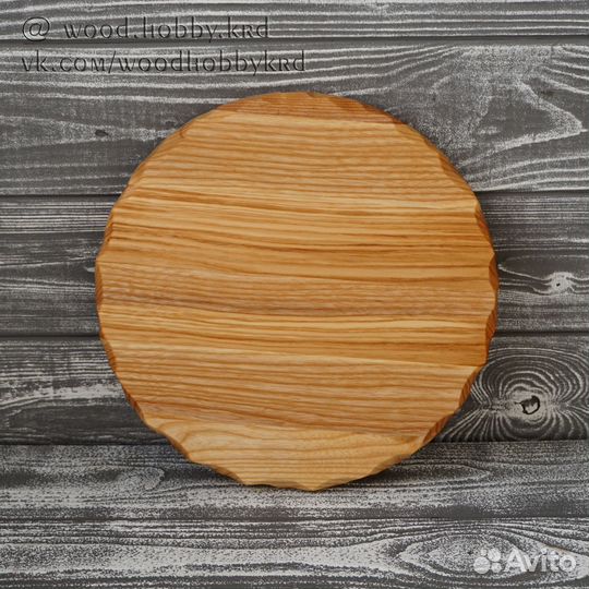 Разделочная доска. 25см. Доска для подачи. Ясень