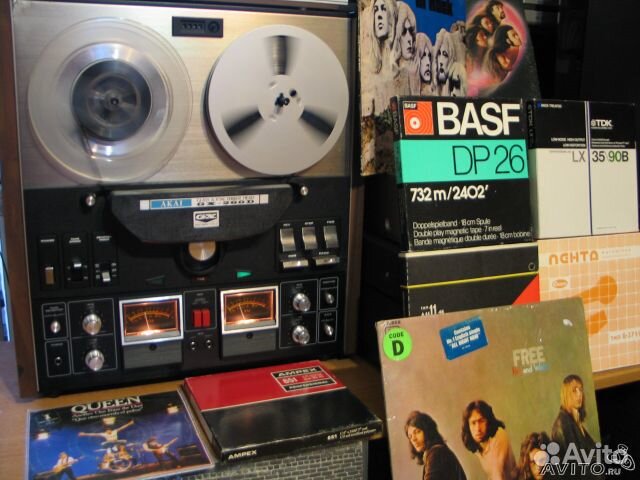 Запись с винила и cd на магнитную ленту