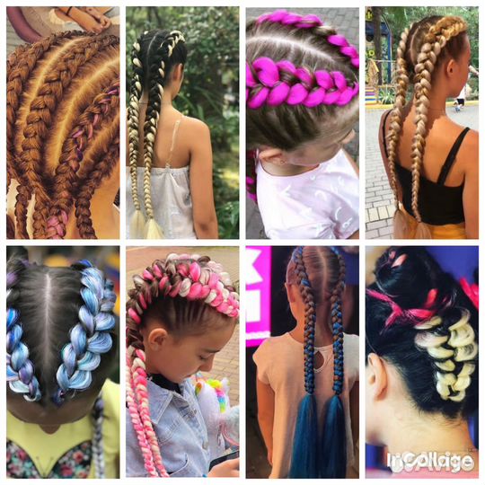 Косы с канекалоном