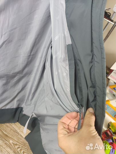 Пуховик натуральный для беременных 48 L как новый