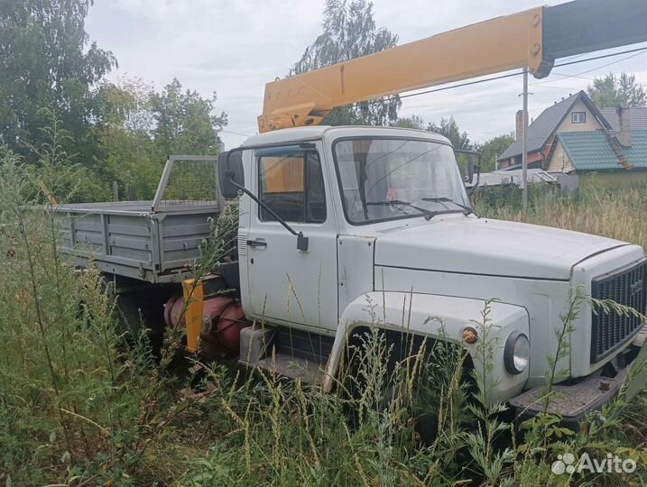 ГАЗ 3307 с КМУ, 2001