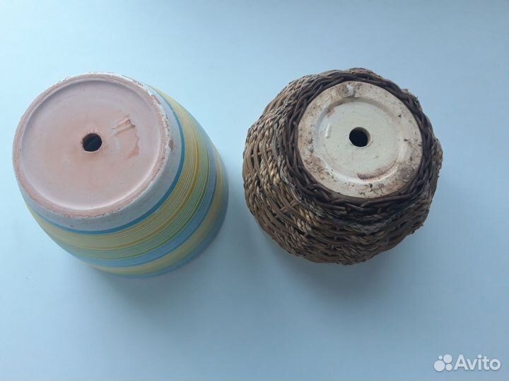 Горшки для цветов б/у