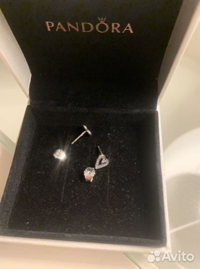 Pandora серьги оригинал