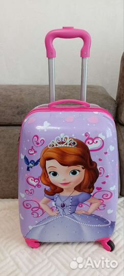 Чемодан на колесах детский бу