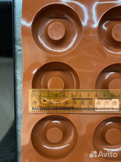 Форма силиконовая пончики