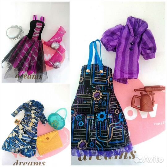 Одежда и аксессуары монстр хай/эвер/майсин