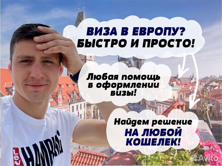 Виза шенгенская\туристическая виза