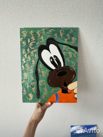 Интерьерная картина акрил холст