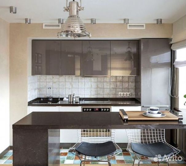 Модульная кухня. Широкий выбор фурнитур