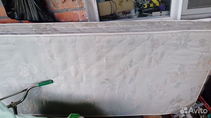 Кровать 1 с пальная + матрас