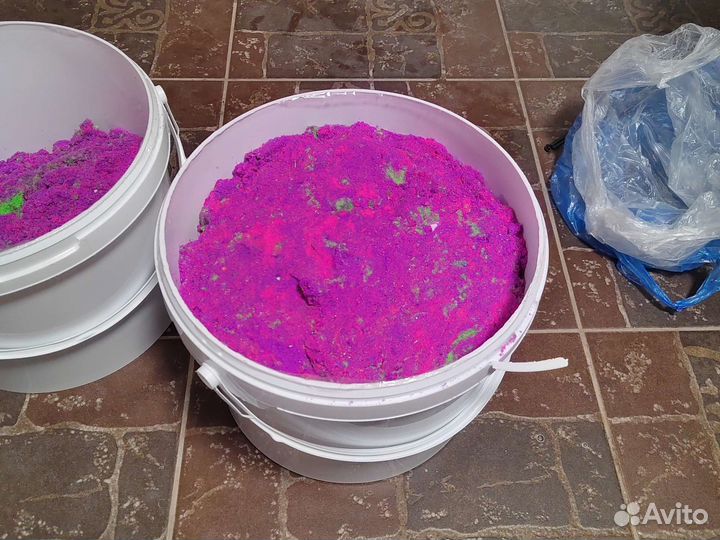 Кинетический песок некондиция