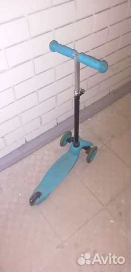 Самокат детский трехколесный бу