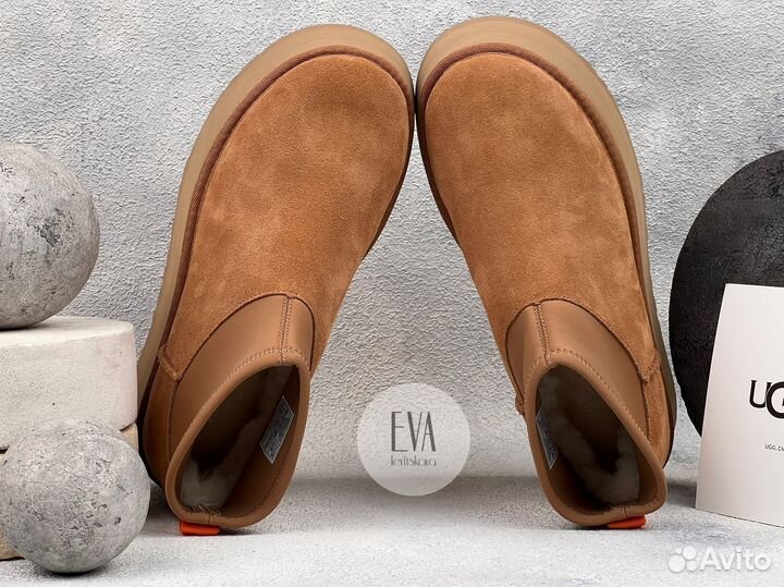 Угги женские Ugg Classic Mini Dipper Chestnut