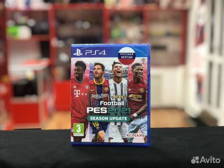 Диск PS4 PES 2021 (Б/У)