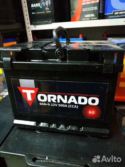 Аккумулятор Торнадо 60ач