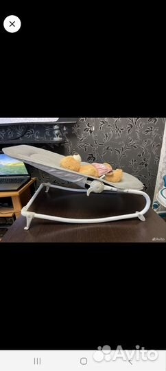 Шезлонг детский для новорожденных