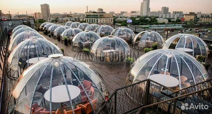 Беседка для глэмпинга