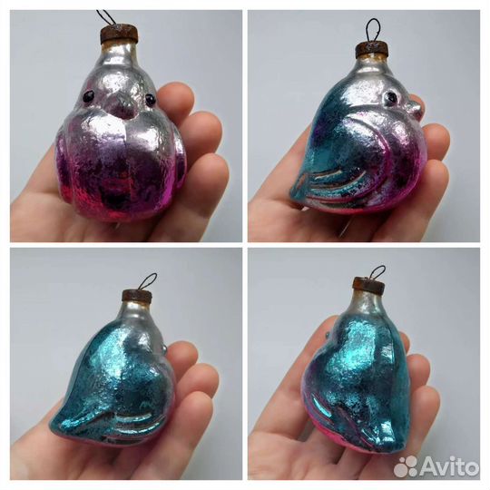 Ёлочные игрушки из СССР