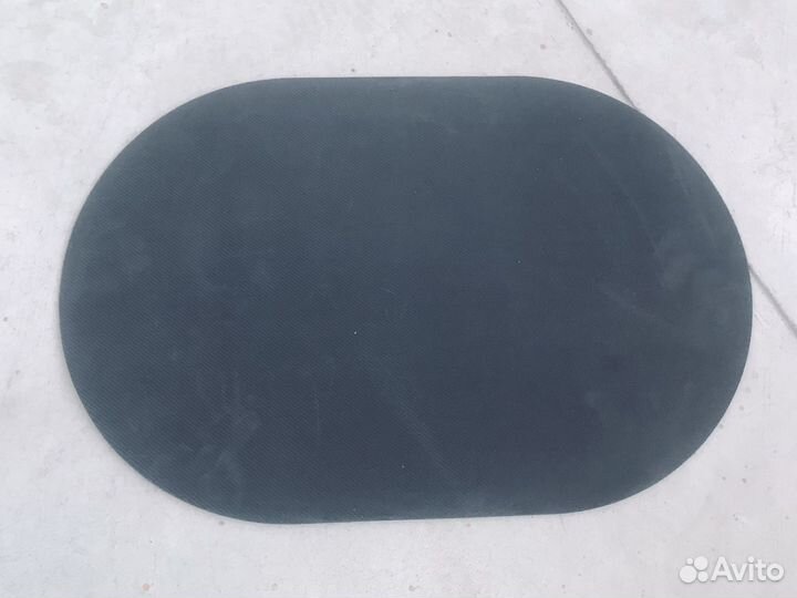 Коврик для ванной мрамор голубой противоскользящий