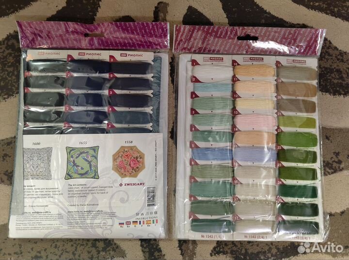 Набор для вышивания крестом Риолис