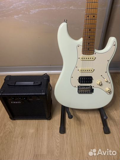 Электрогитара Jet js-400 OW + Комбик10 Ватт