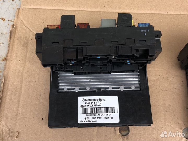 Сам блок блок sam передний Mercedes w203 с203
