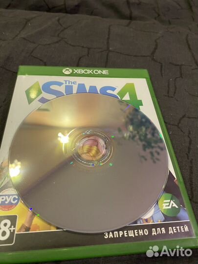 Диск на xbox one sims 4