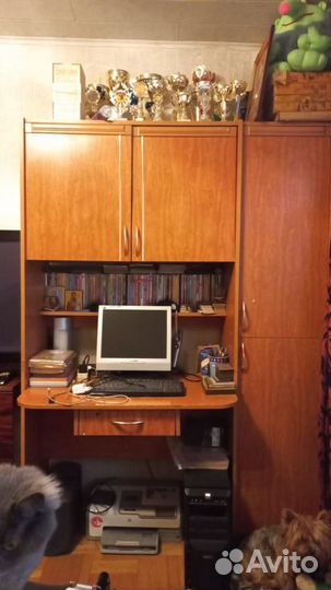 Письменный стол с полками бу