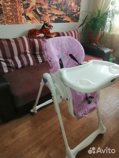 Стульчик для кормления раскладной от 0