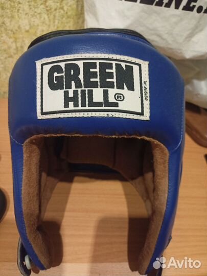 Боксерский шлем green hill