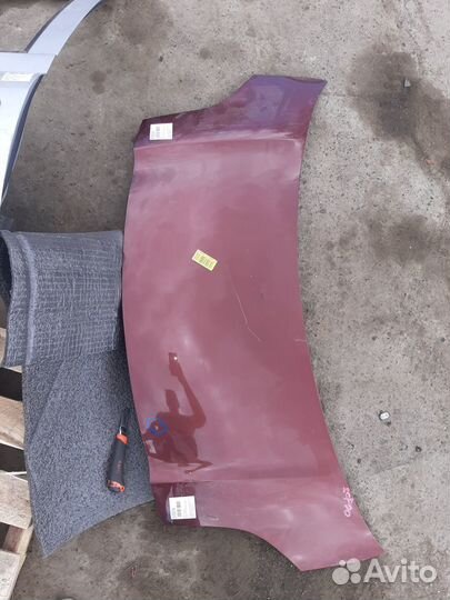 Toyota vitz с 2005 г кузов 90 капот