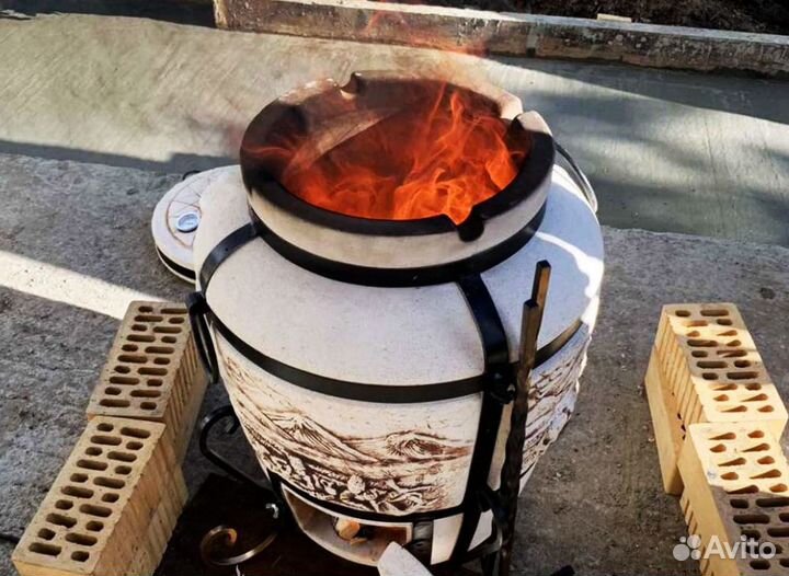 Тандыр ручной работы 