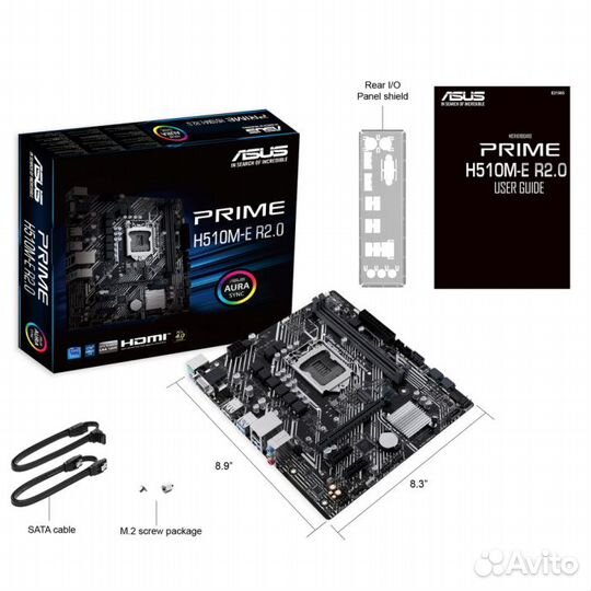 Материнская плата asus prime H510M-E R2.0 90MB1FQ0