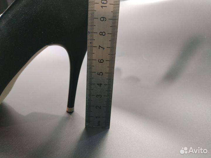 Туфли женские черные 36 нарядные на новый год