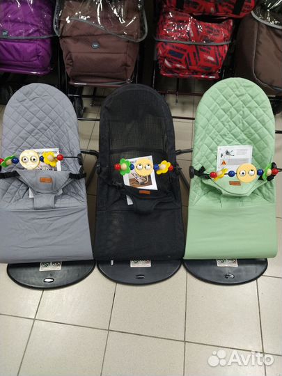 Шезлонг детский новый в ассортименте