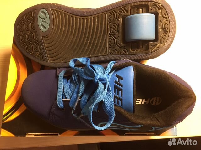 Роликовые кроссовки heelys, 35 размер