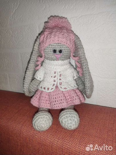 Зайка, лисенок, обезьянка ручной работы