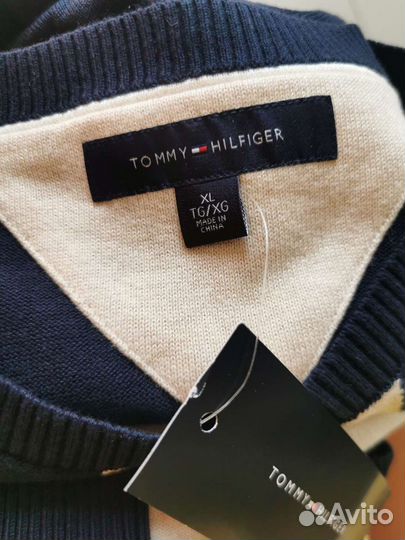 Джемпер новый мужской Tommy Hilfifiger