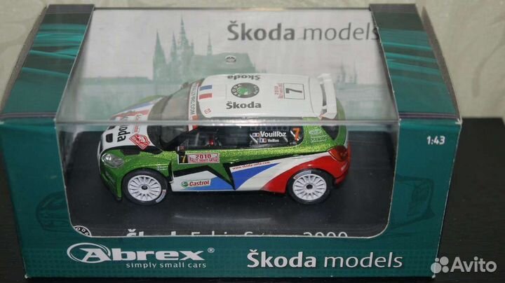 Skoda Fabia WRC 1/43