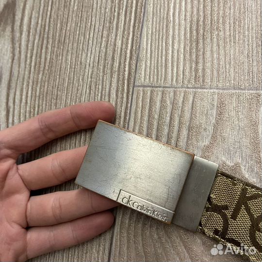 Ремень Calvin Klein Монограммный