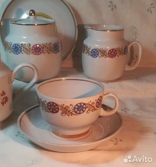 Чайник и сахарница Вербилки СССР и другие