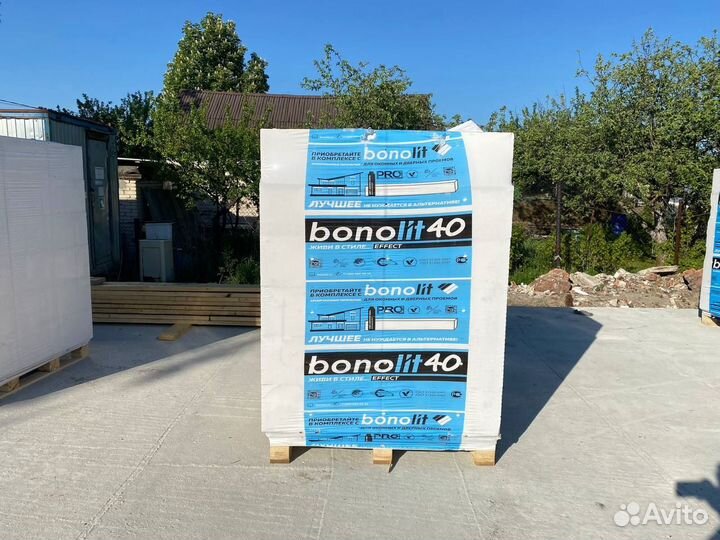 Газосиликатные газоблоки Бонолит