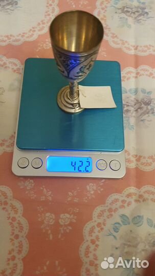 Серебряные стопки