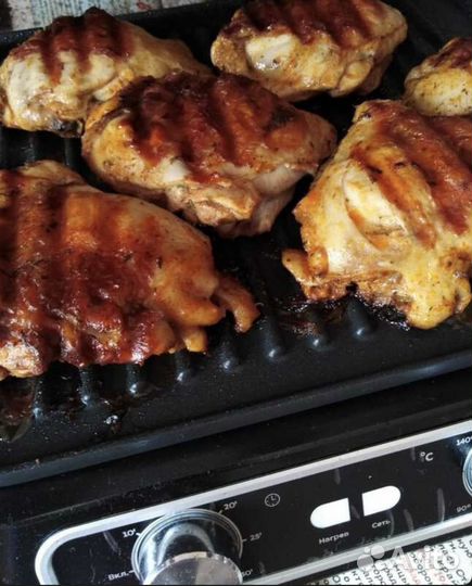 Гриль Kitfort KT-1652 серебристый