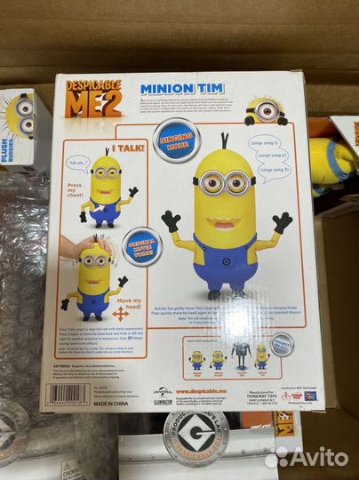 Фигурка Миньон Тим Minion Tim из Гадкий Я минион