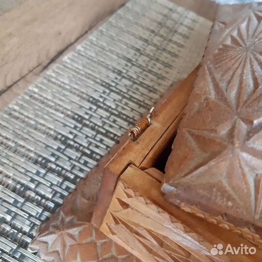 Шкатулка деревянная СССР