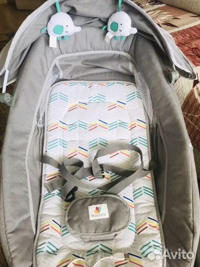 Электро качеля (шезлонг) от 0 до 12 мес